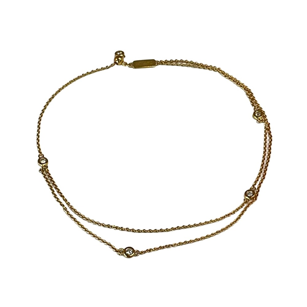 Tasaki Bracelet 18K Rose Gold Diamond